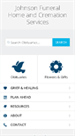 Mobile Screenshot of johnsonfuneralsandcremations.com